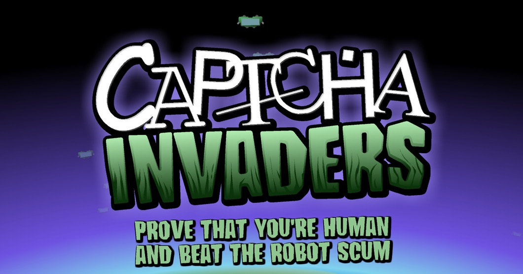 CAPTCHA Invaders